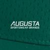 Augusta Sportswear Youth Athletic Mesh Cap Dark Green OS view 4