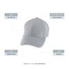 Augusta Sportswear Youth Athletic Mesh Cap SIL Grey OS view 2