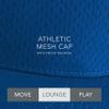 Augusta Sportswear Youth Athletic Mesh Cap Royal OS view 3