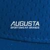 Augusta Sportswear Youth Athletic Mesh Cap Royal OS view 4