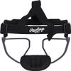 Rawlings | HI-VIZ Fastpitch Softball Fielders Mask | Graphite | Adult view 3