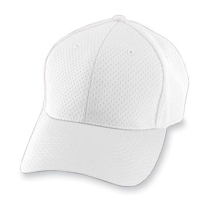 Augusta Sportswear Youth Athletic Mesh Cap White OS