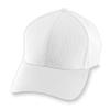 Augusta Sportswear Youth Athletic Mesh Cap White OS view 1