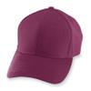 Augusta Sportswear Youth Athletic Mesh Cap Maroon OS view 1