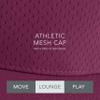 Augusta Sportswear Youth Athletic Mesh Cap Maroon OS view 3
