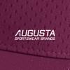 Augusta Sportswear Youth Athletic Mesh Cap Maroon OS view 4