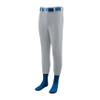 Augusta Sportswear Augusta Youth Softball/Baseball Pant, Silver Grey, Large view 1
