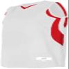Intensity Women's Weave Basketball Jersey, White/Scarlet, X-Large