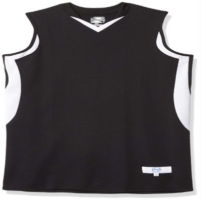 Intensity Women's Weave Basketball Jersey, Black/White, XX-Large