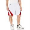 Intensity Men's Weave Basketball Shorts, White/Scarlet, Medium view 1