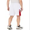 Intensity Men's Weave Basketball Shorts, White/Scarlet, Medium view 2