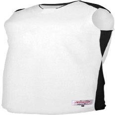 Intensity Men's Diamond Basketball Jersey, White/Black, 3X-Large