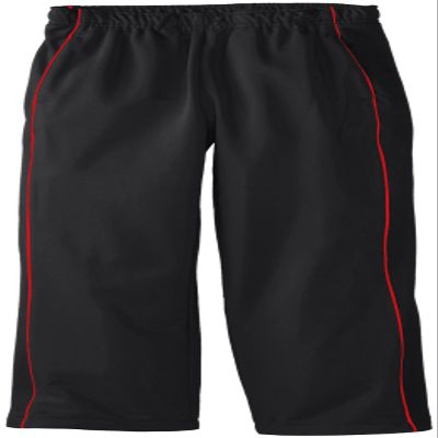 Soffe Boys 8-20 Warm Up Pant, Black/Red, X-Large
