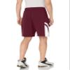 Intensity Men's Weave Basketball Shorts, Maroon/White, Medium view 2