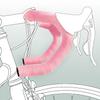 Bike Ribbon Cork Plus Road Handle Bar Tape - Pink view 4
