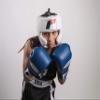 Fighting Sports USA Boxing Competition Headgear (Cheek),White, Medium view 4