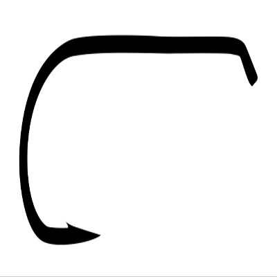 TIEMCO Q100 TMC100 Fly Hook, No. 8