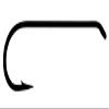 TIEMCO Q100 TMC5262 Fly Hook, No. 18 view 1