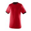 Augusta Sportswear Mens Ringer T-Shirt  Soft Jersey Knit Tee with Contrast Collar, Cuffs, and Classic Set-in Sleeves T0 view 1