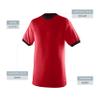 Augusta Sportswear Mens Ringer T-Shirt  Soft Jersey Knit Tee with Contrast Collar, Cuffs, and Classic Set-in Sleeves T0 view 4