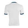 Augusta Sportswear Mens Ringer T-Shirt  Soft Jersey Knit Tee with Contrast Collar, Cuffs, and Classic Set-in Sleeves SY White/Navy view 3