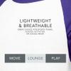 Augusta Sportswear Youth Baseball Short Sleeve Tee 2.0, White/Purple, S view 4