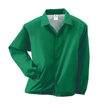 Augusta Sportswear Nylon Coach's Jacket/Lined - Rain-Ready, Water-Resistant Outerwear for Coaches & Outdoor Activities