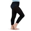 Capezio girls Hold & Stretch Footless Tight Socks, Black, Medium/Small (6-8) view 2