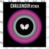Butterfly Challenger Attack Table Tennis Rubber Table Tennis Rubber - 1.5 mm, 1.9 mm, or 2.1 mm - Red or Black - 1 Pips Out Table Tennis Rubber Sheet - Professional Table Tennis Rubber