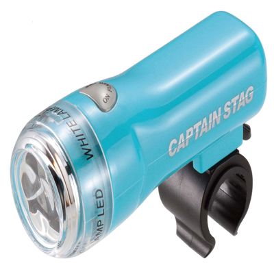Captain Stag 227 SLIM 3 LED Light [No Installation Tools Needed, Waterproof, Bicycle Light]