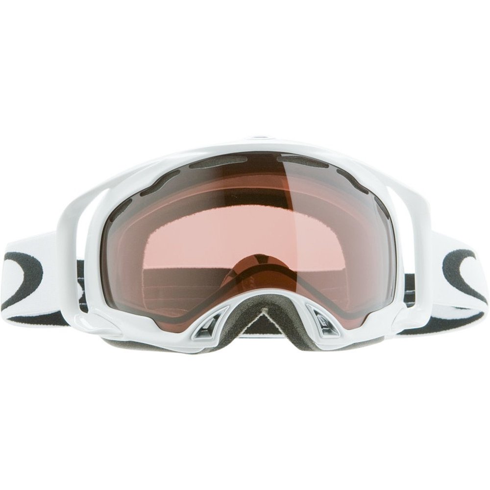 Oakley Unisex-Adult Splice Snow Goggles (Polished White w/VR28 Polarized, One Size)