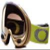 Oakley Women's Gretchen Bleiler A Frame Snow Goggles(Gold,Gold Iridium) view 1