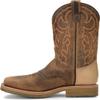 DOUBLE-H 11" Dwight Steel Toe Western Boots for Men - Texon Insole, Brown - 8.5 Wide view 2