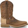 DOUBLE-H 11" Dwight Steel Toe Western Boots for Men - Texon Insole, Brown - 8.5 Wide view 4