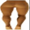 Forum Novelties Women's Plus-Size Novelty Solid Color Queen Tights, Beige, Plus view 4