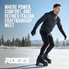 ROCES RSK 2 Ice Skates for Men, Classic Hockey Style Stainless Steel Figure Skates with Lace & Power Strap Closure System & Anatomic Padding Footbed for Comfortable Everyday Wear, Black view 2