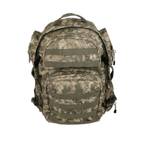 New Ncstar Tactical Backpack Digital Large Zippered Clam-Shell Main Compartme...