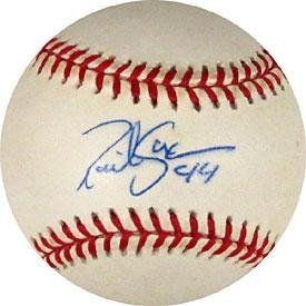 Richie Sexton Autographed Baseball - Autographed Baseballs