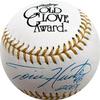 Torii Hunter 2001 Autographed Gold Glove Baseball - Autographed MLB Gloves view 1