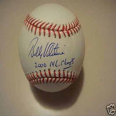 Bobby Valentine 2000 N.l. Champs Signed Official Ml Bal - Autographed Baseballs