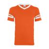 Augusta Sportswear Sleeve Stripe Jersey, X-Large, Orange/White view 1