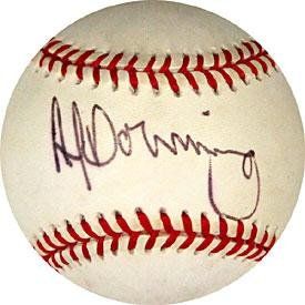 Al Downing Autographed Baseball - Autographed Baseballs