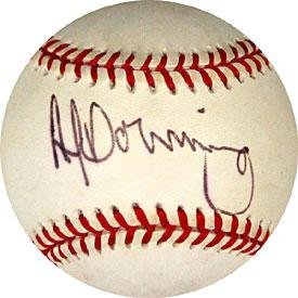 Al Downing Autographed Baseball - Autographed Baseballs