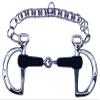 FEELING Jointed Kimberwick Bit in rubber - Size of mouthpiece : 125 mm -