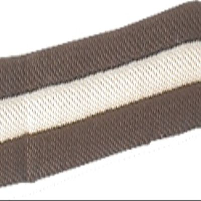 JUMPTEC Padded lunging rein - About 8.50 m long - Choco/Light Blue