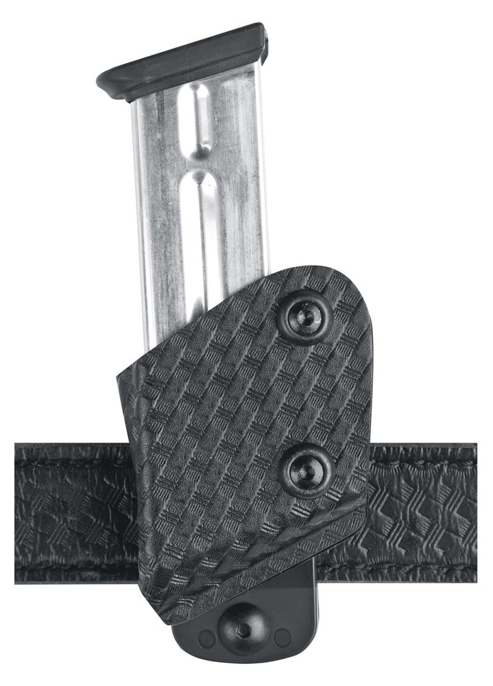 Safariland 773 Competition Open Top Magazine Pouch, Glock 20 10mm 4.6'', Glock 21 .45 Cal., STX Tactical Black, Left Hand, 1.5'' Belt Loop