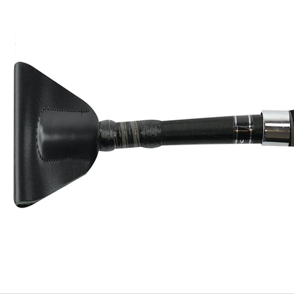 EKKIA 951102211 FLECK NUBUCK HAND.WHIP BLK/GRY 951102211 Riding Equipment Whip Black