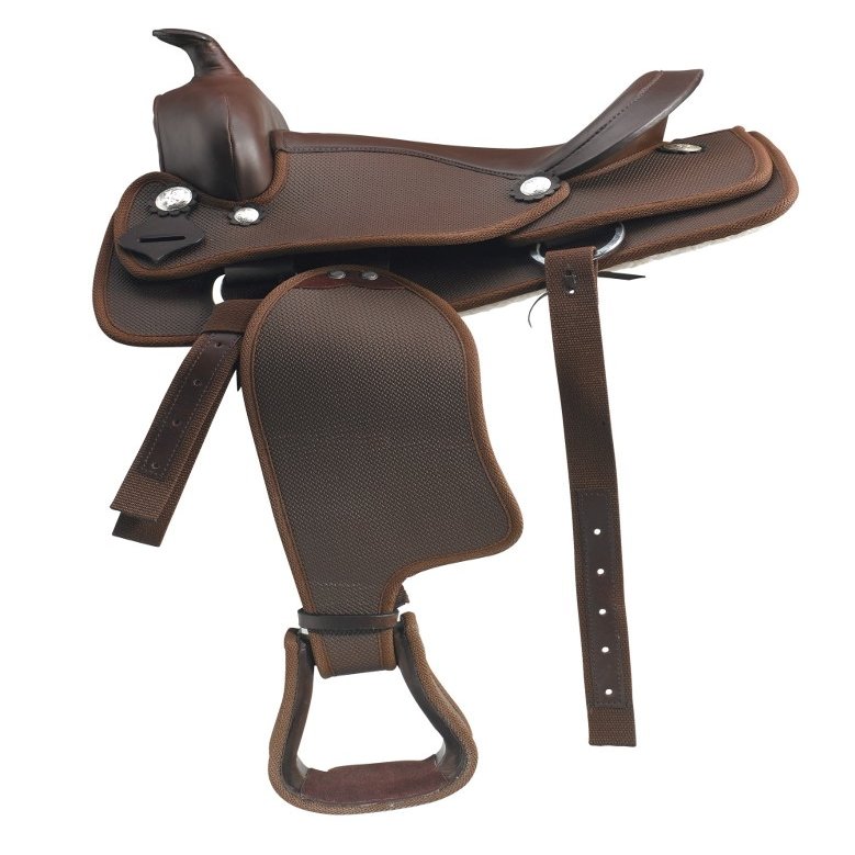 EKKIA 800260004 800260004 Western Riding Equipment, Brown