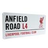 Liverpool Official Anfield Road L4 Metal Street Sign - Multi-Colour view 1