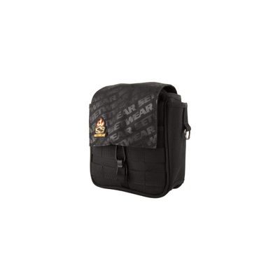 SetWear Small AC Pouch (7"Hx 7"W) - Black